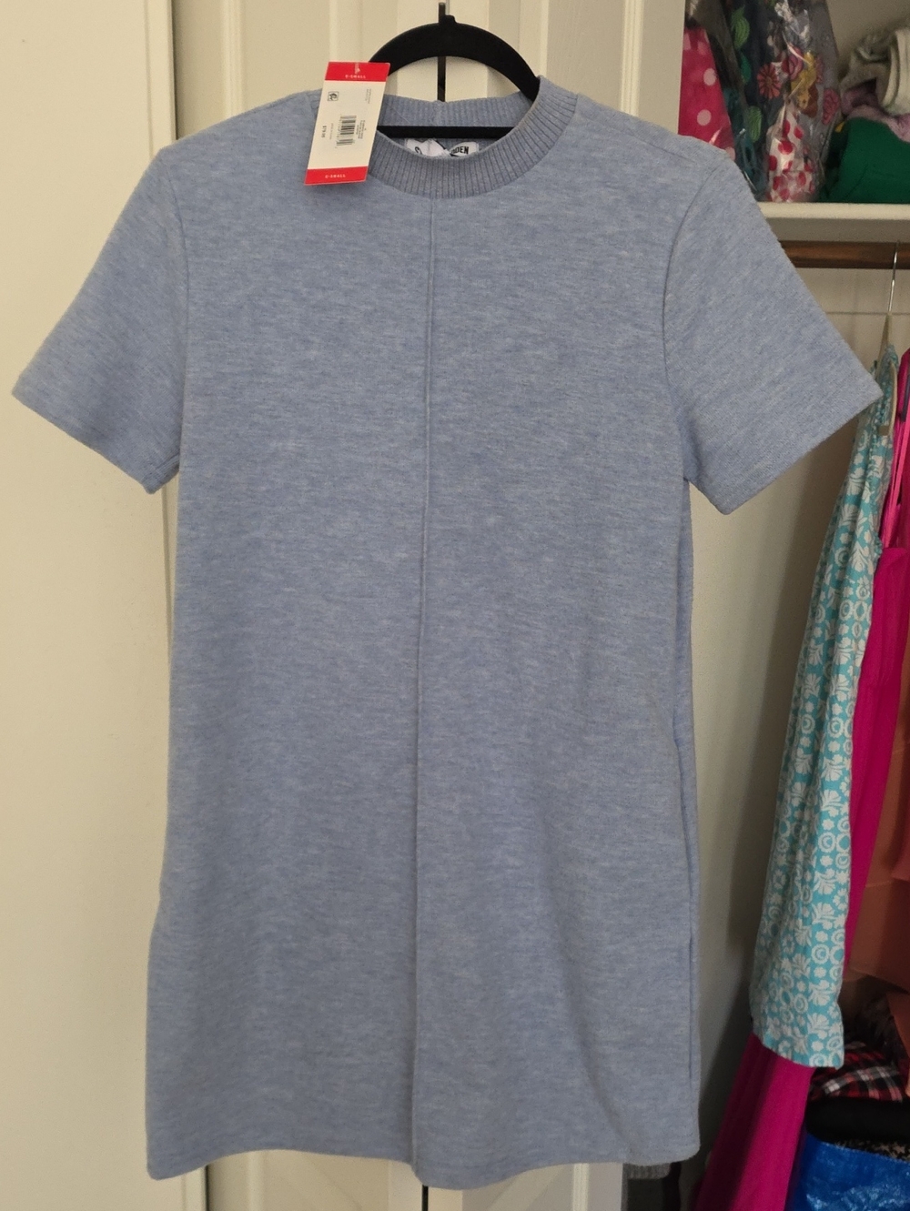 Steve Madden Light Blue Midi Dress